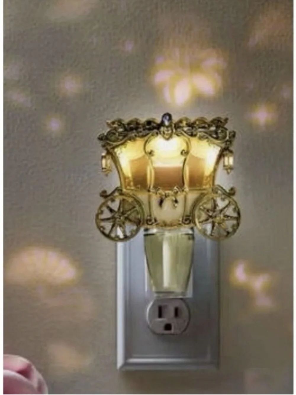 BBW Disney Cinderella Wallflower Plug In Projector and Wallflower Refill NWT - Picture 3 of 16